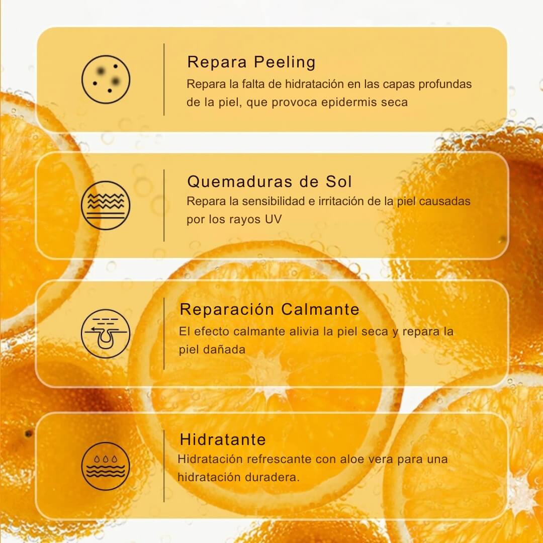 Kit 5 en 1 REJUVENECEDOR FACIAL Aclarante Vitamina C 🍊 (40% Dcto)