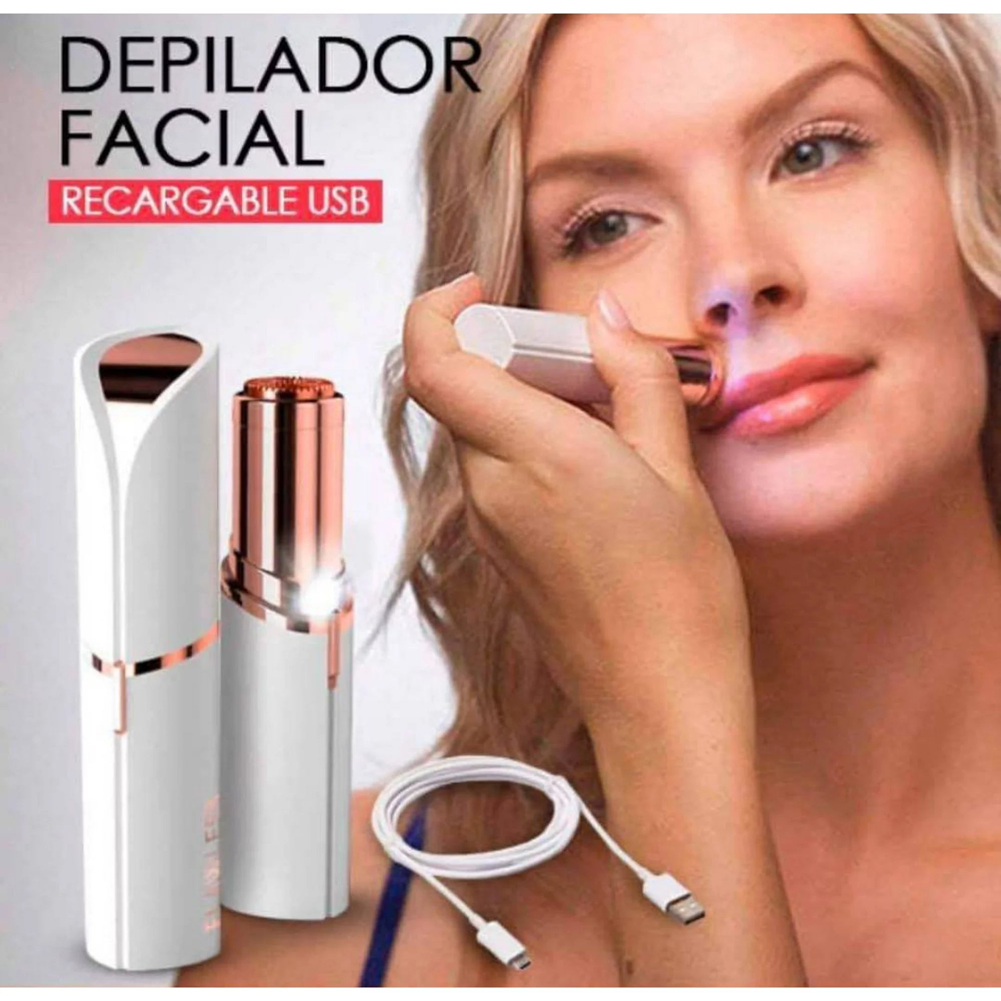 Depilador de vello Facial y Corporal