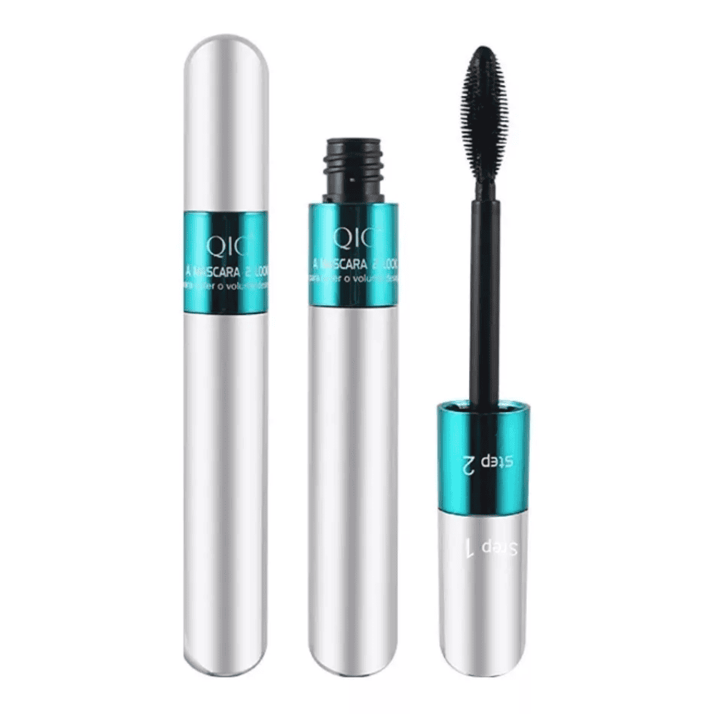 Mascara Pestañas Rímel Doble Efecto Qic